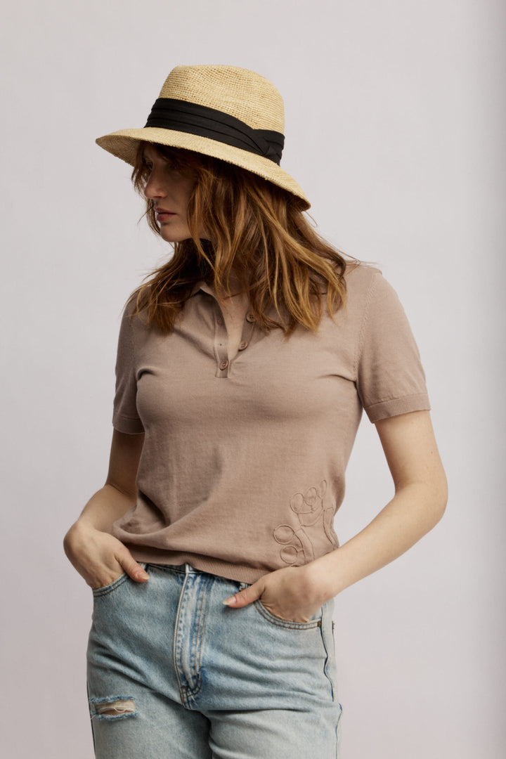 Fedora Raffia Natural