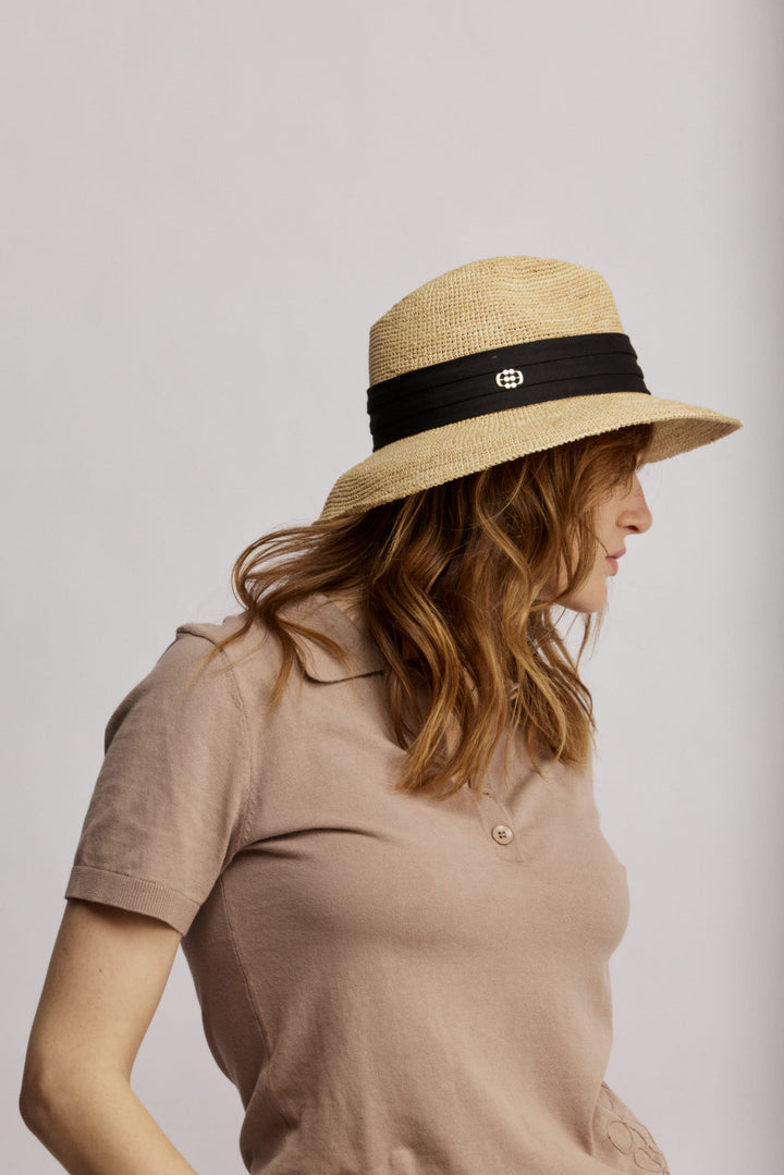 Fedora Raffia Natural