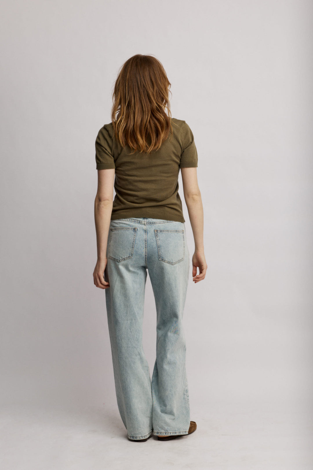 Polynesia Polo Top Olive