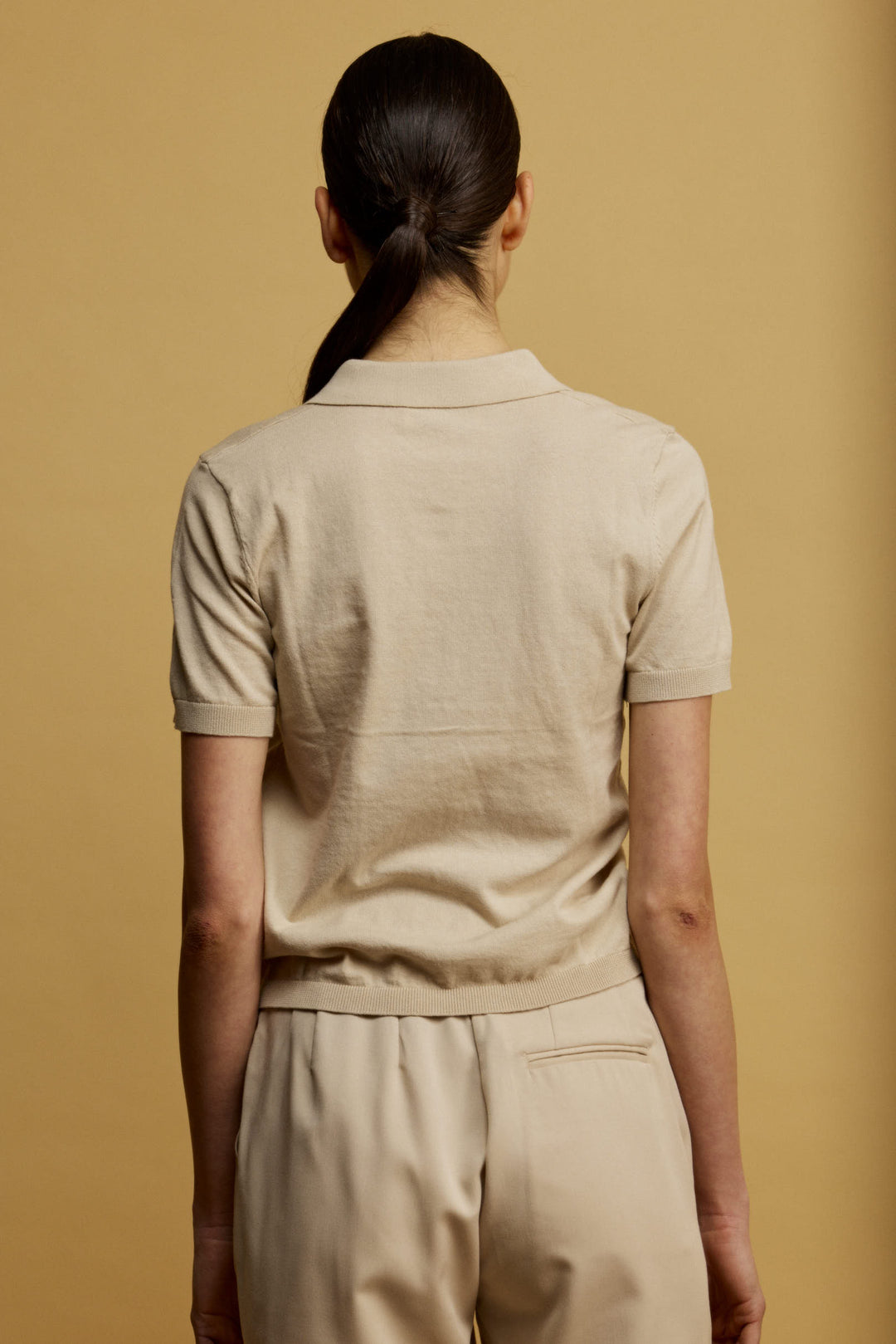 Polynesia Polo Top Mocca