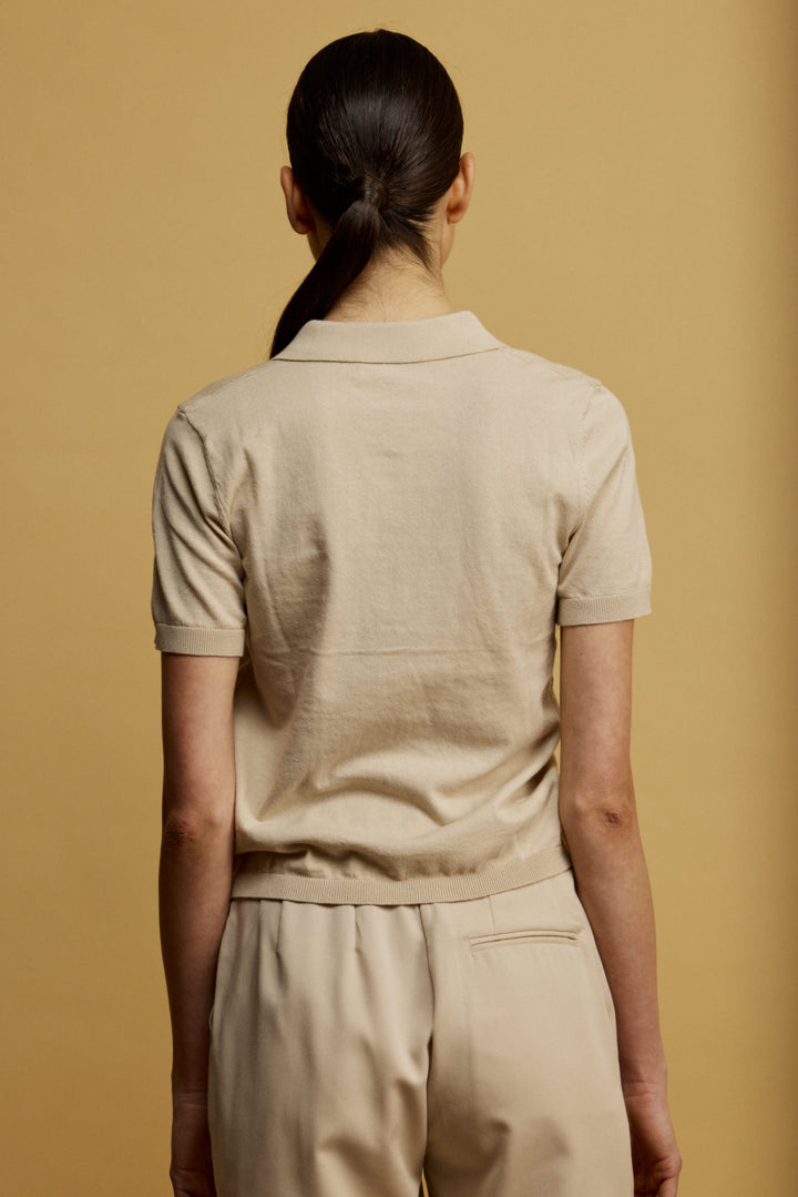 Polynesia Polo Top Mocca