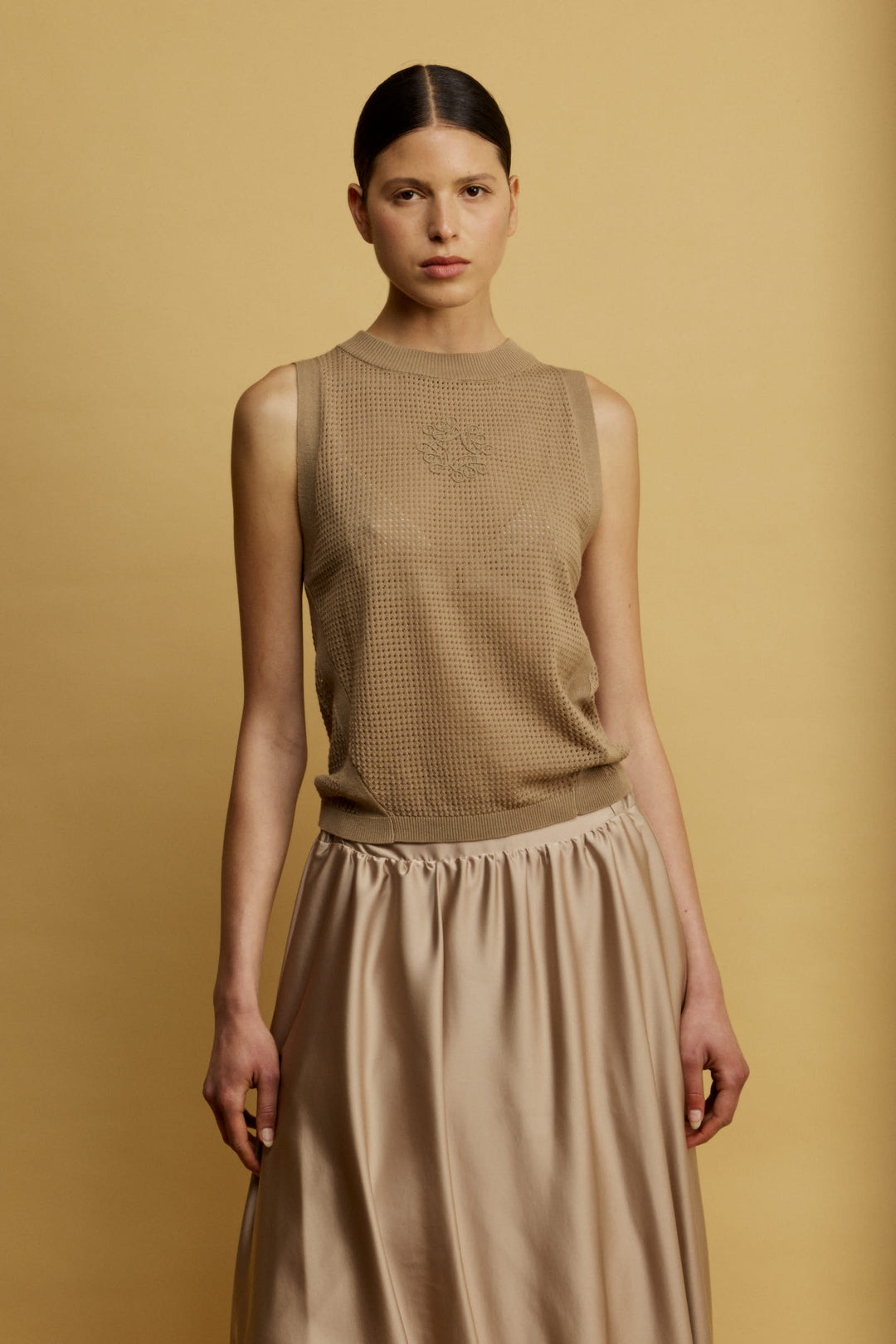 Bora Bora Knit Top Coffee