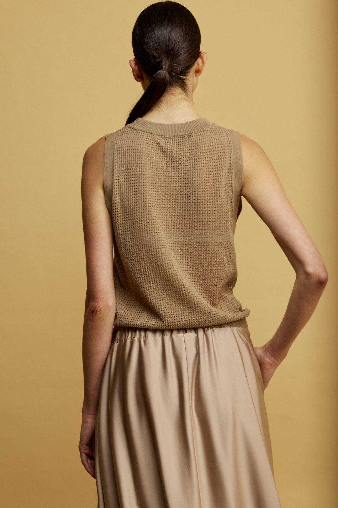 Bora Bora Knit Top Coffee