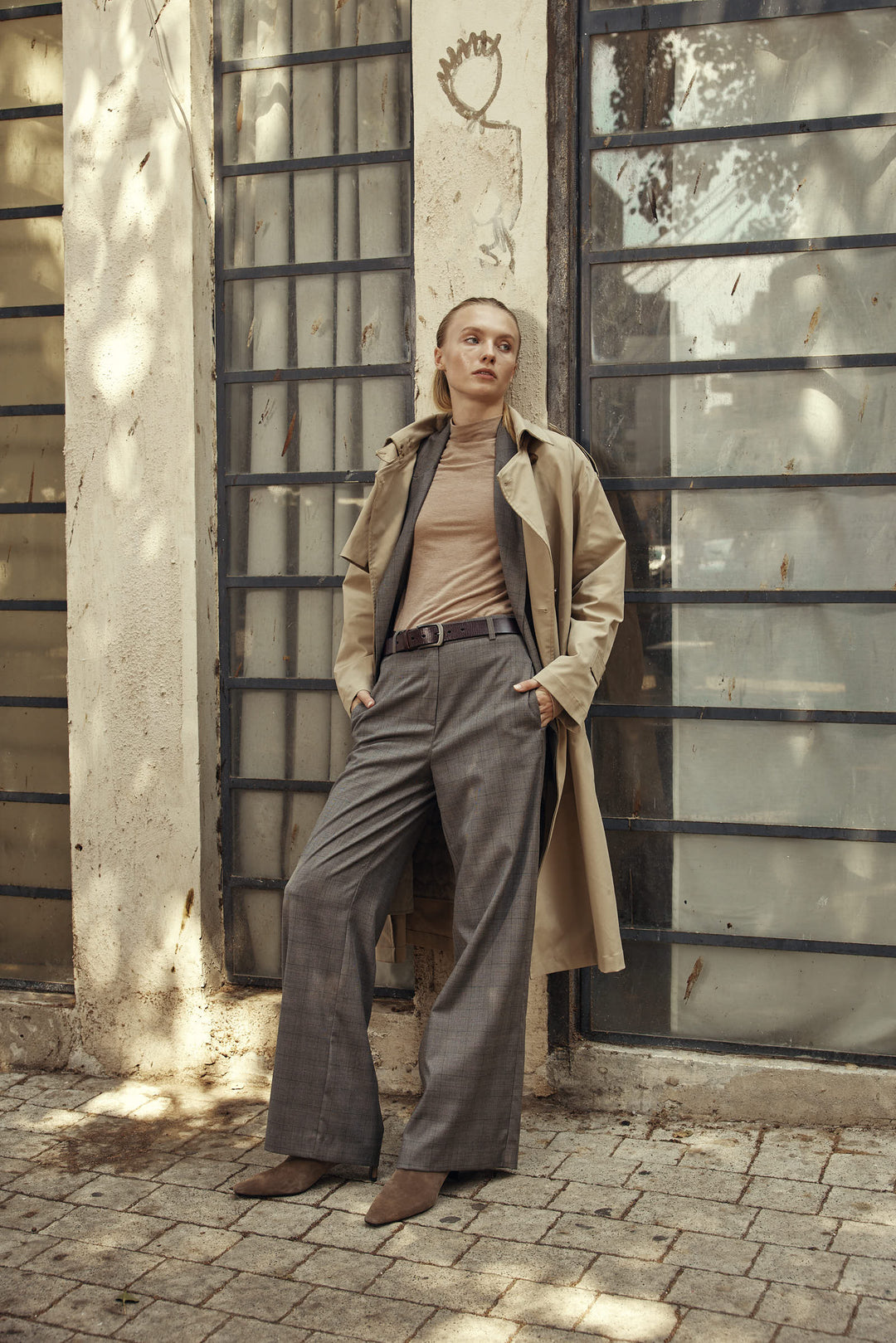 Nikka Suit Pants Beige