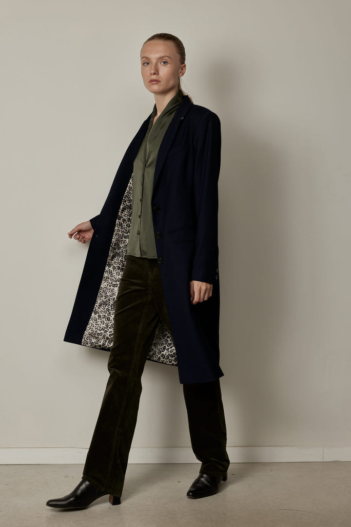 Alex Velvet Pant Green