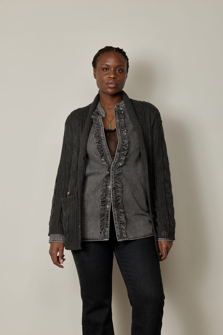 Federica Cardigan Grey