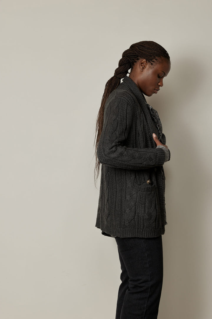 Federica Cardigan Grey