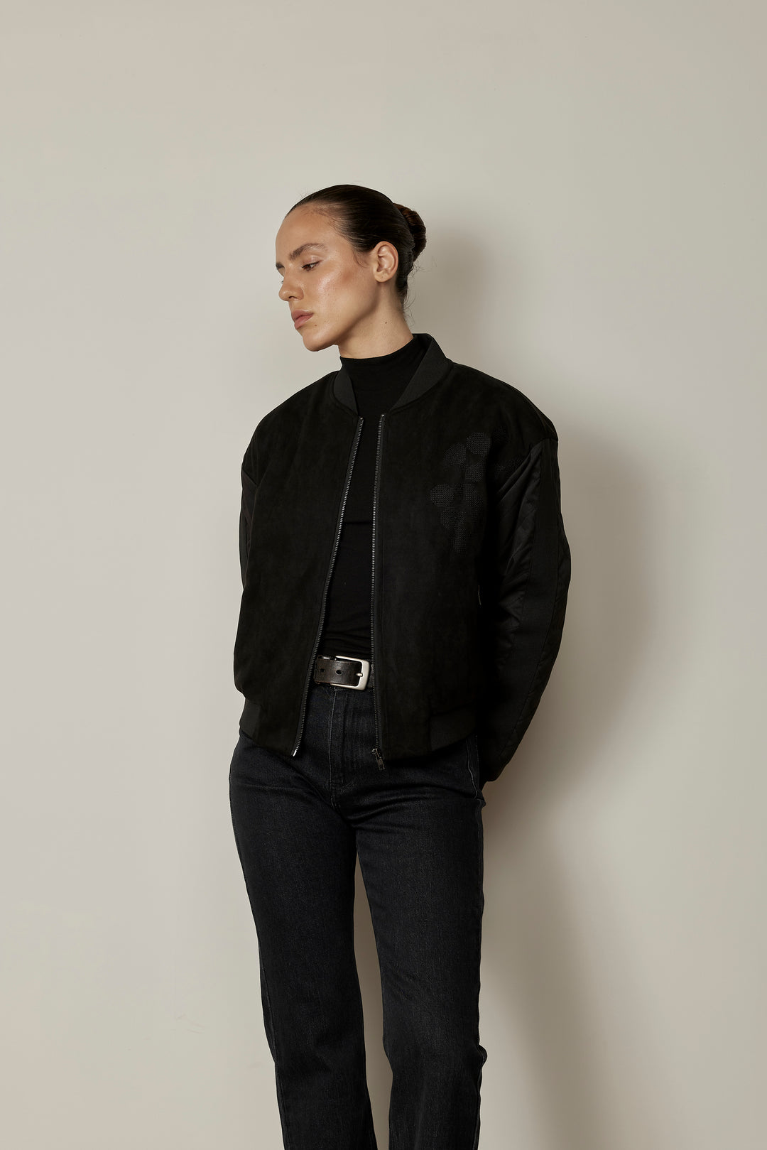 Marisa bomber black