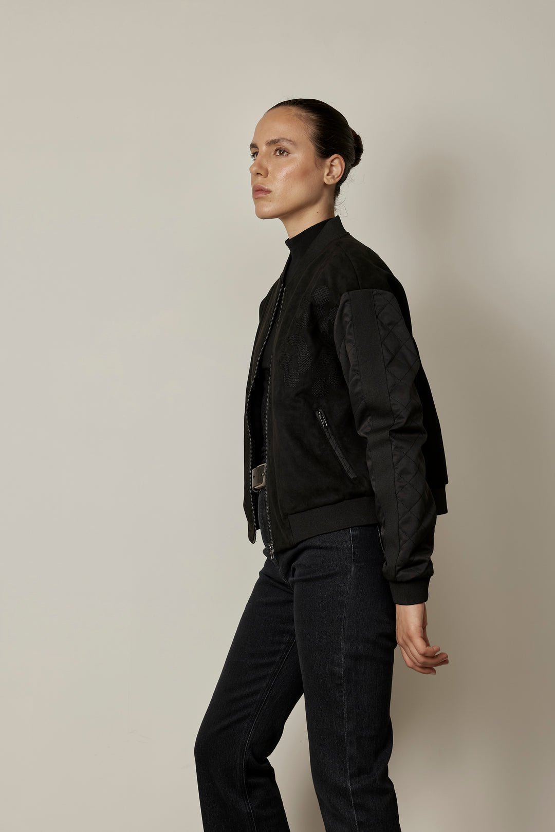 Marisa bomber black