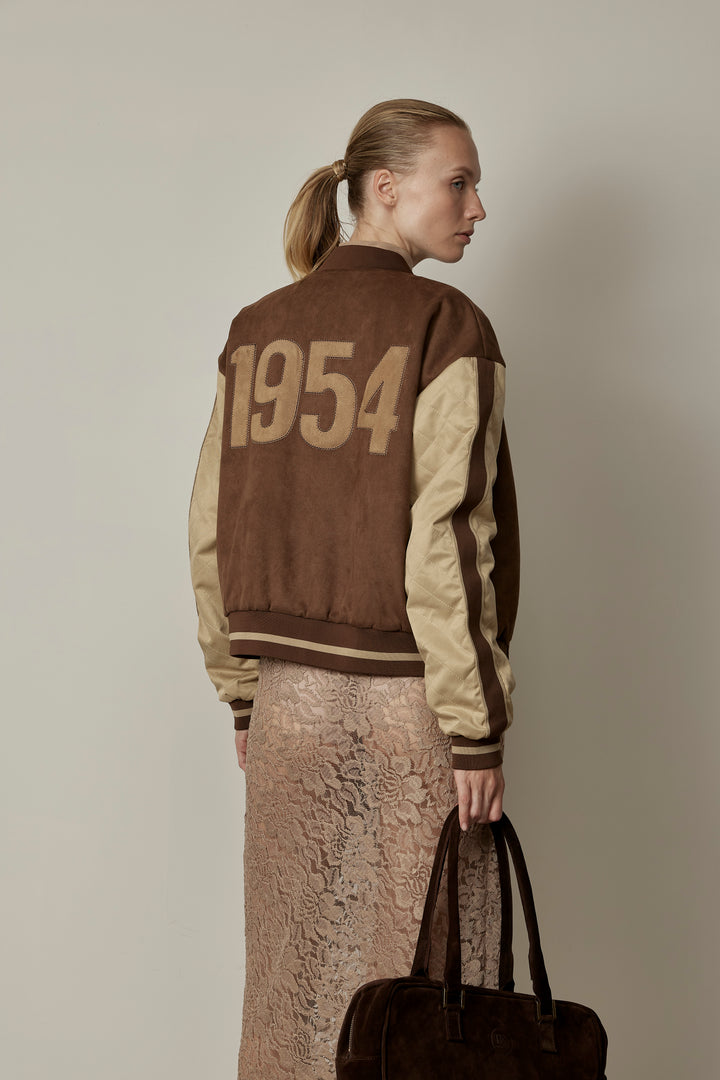Marisa Bomber Jacket Brown