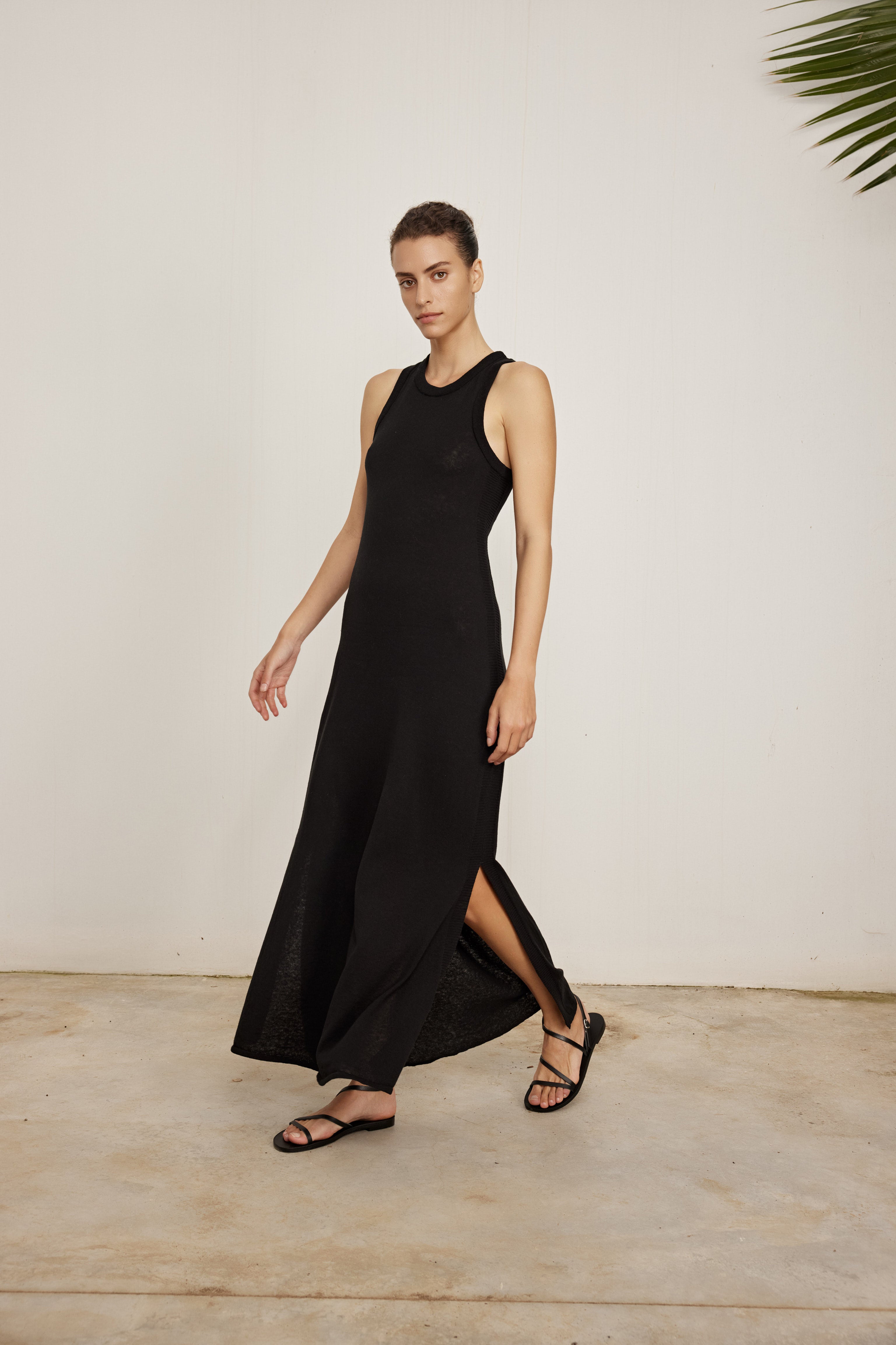 MASKIT X FRETT - LALLA-DRESS BLACK – Maskit.com
