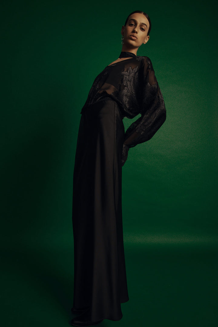 Eden Maxi Skirt Black