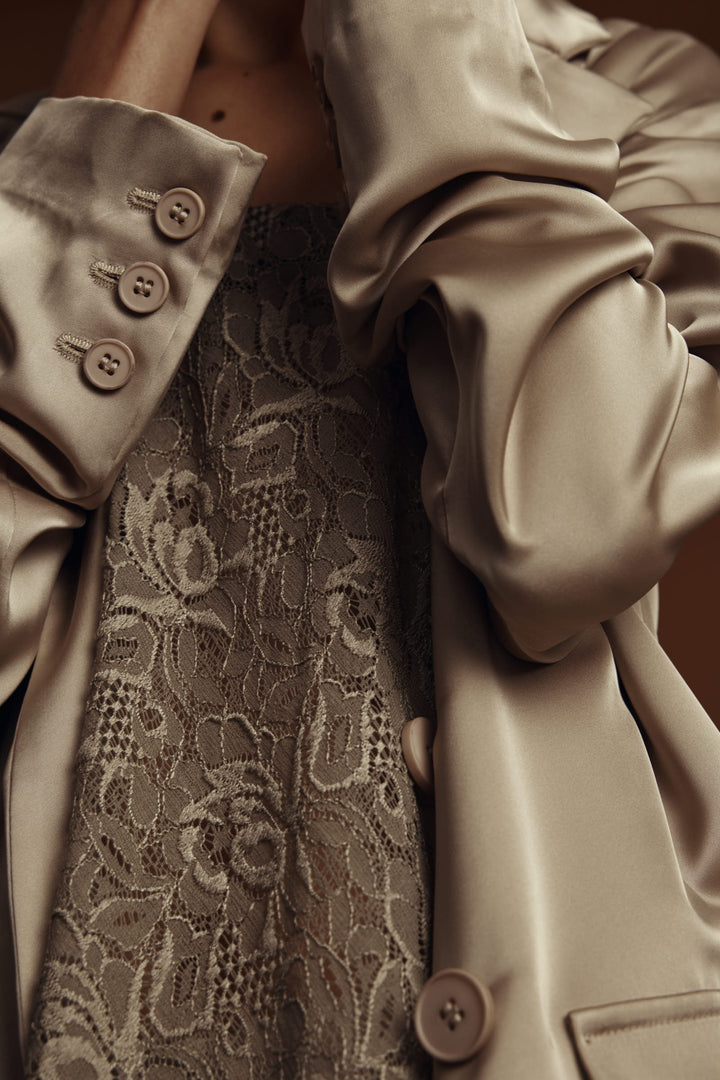 Eden Lace Skirt Sage