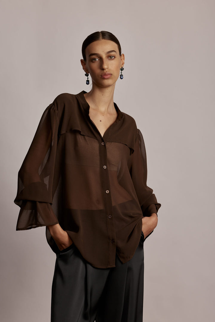 Lia Shirt Brown