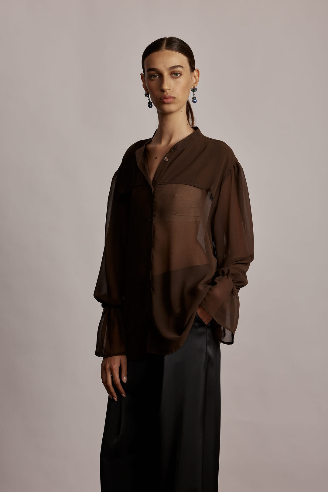 Lia Shirt Brown