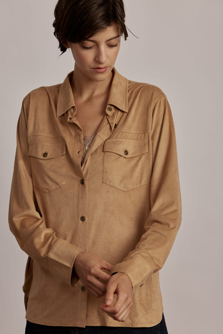 Arine shirt camel