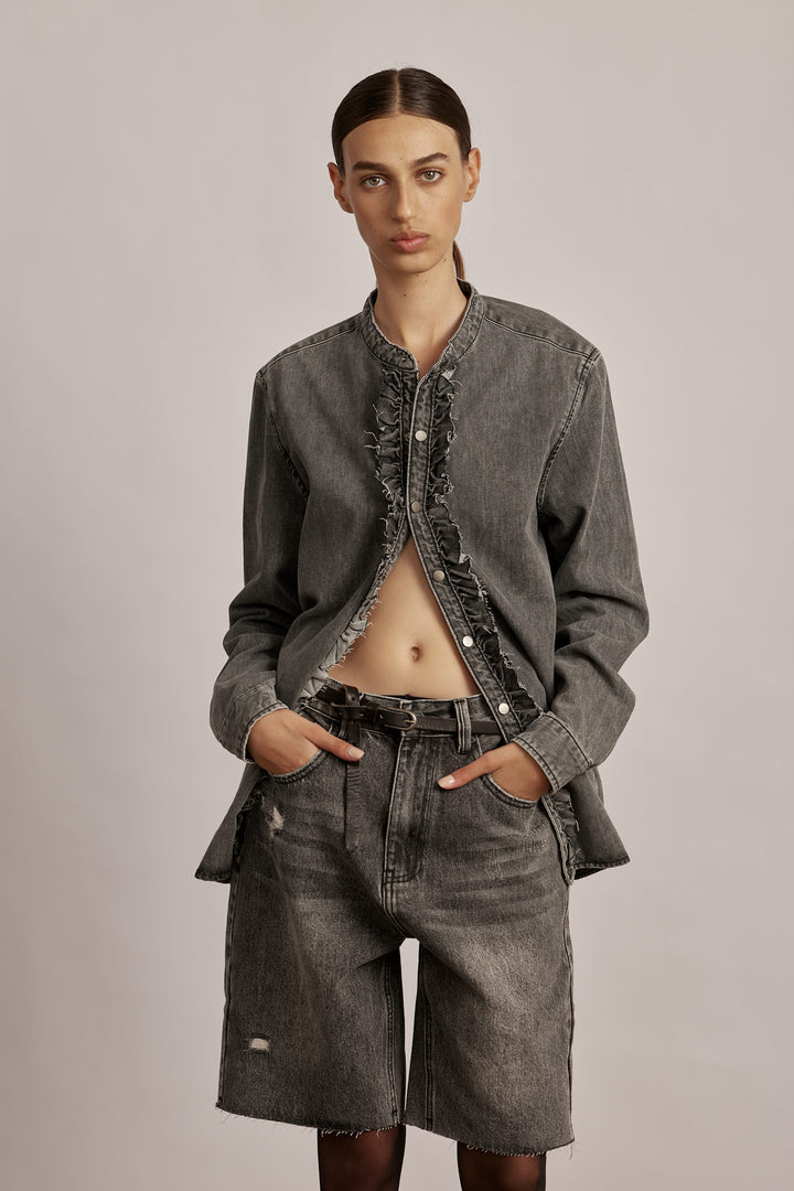 Yucca Denim Shirt Black