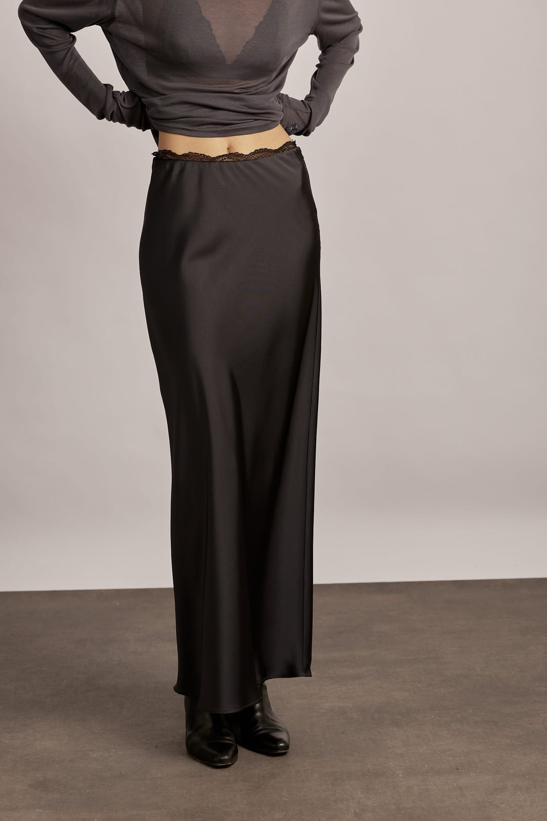 Eden Maxi Skirt Black