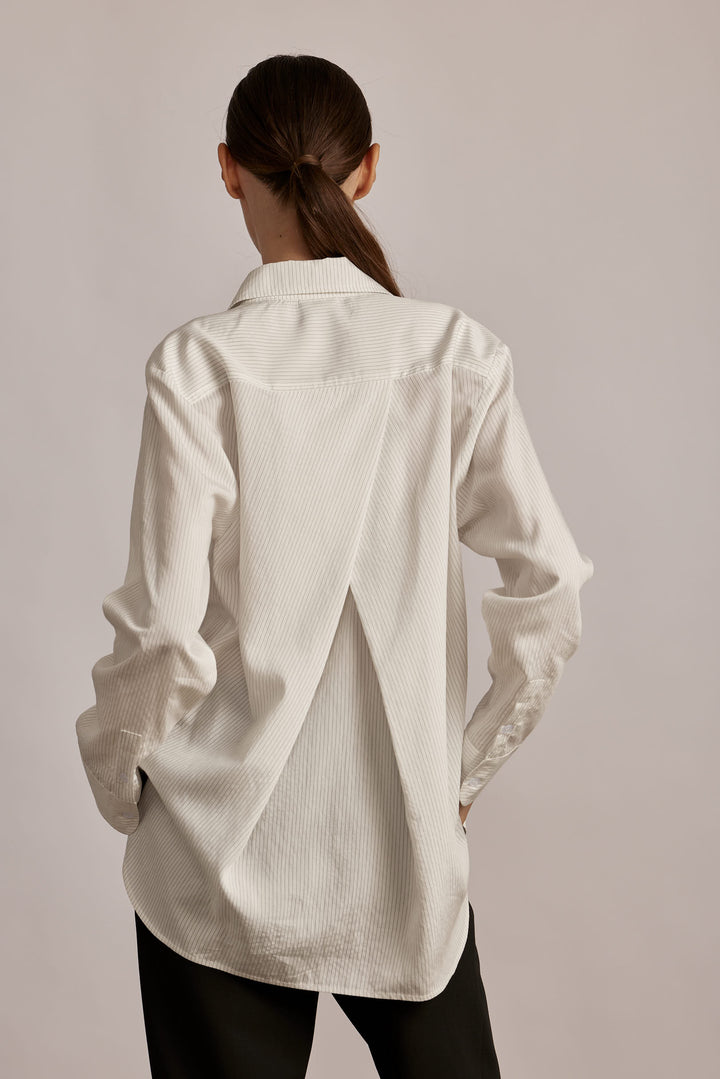 Holly Shirt Black Stripes