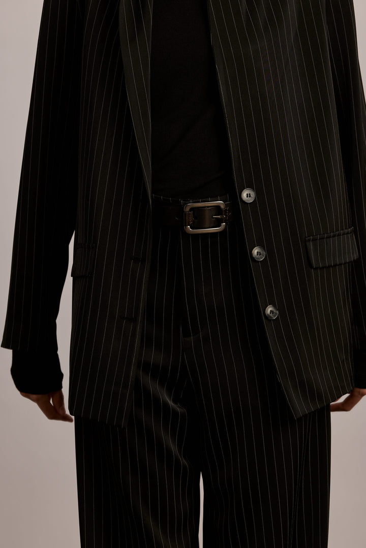 Mark Pants Black Stripe