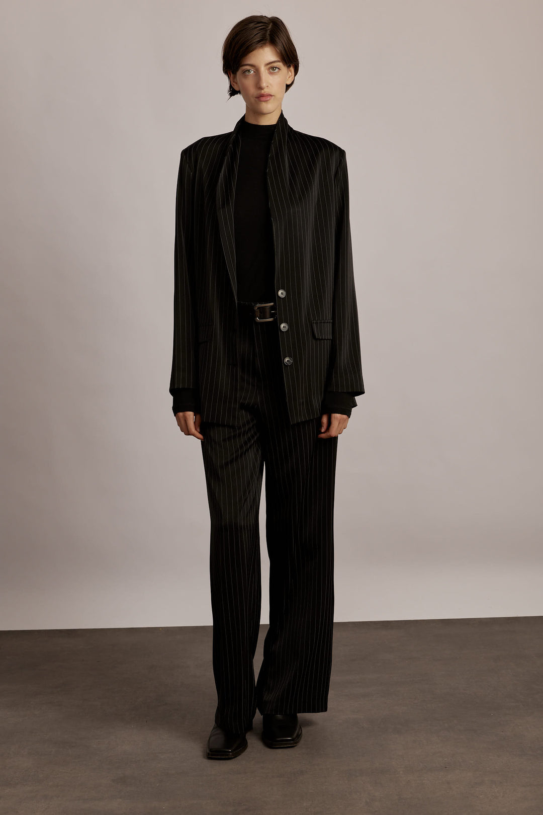 Georgia Jacket Black Stripes