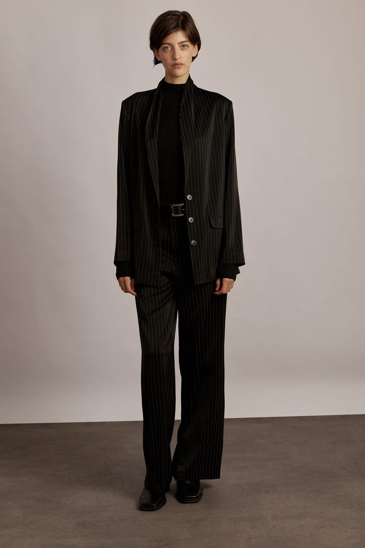 Georgia Jacket Black Stripes