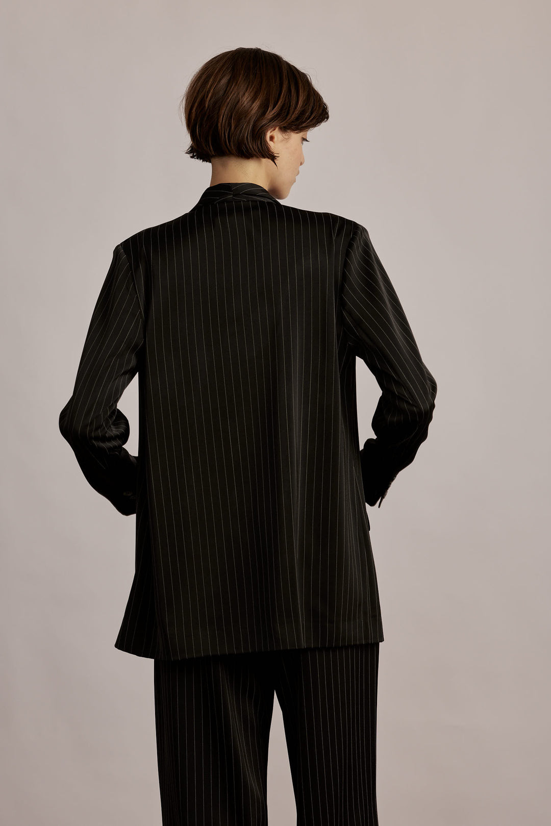 Georgia Jacket Black Stripes