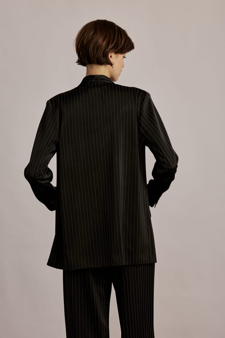 Georgia Jacket Black Stripes