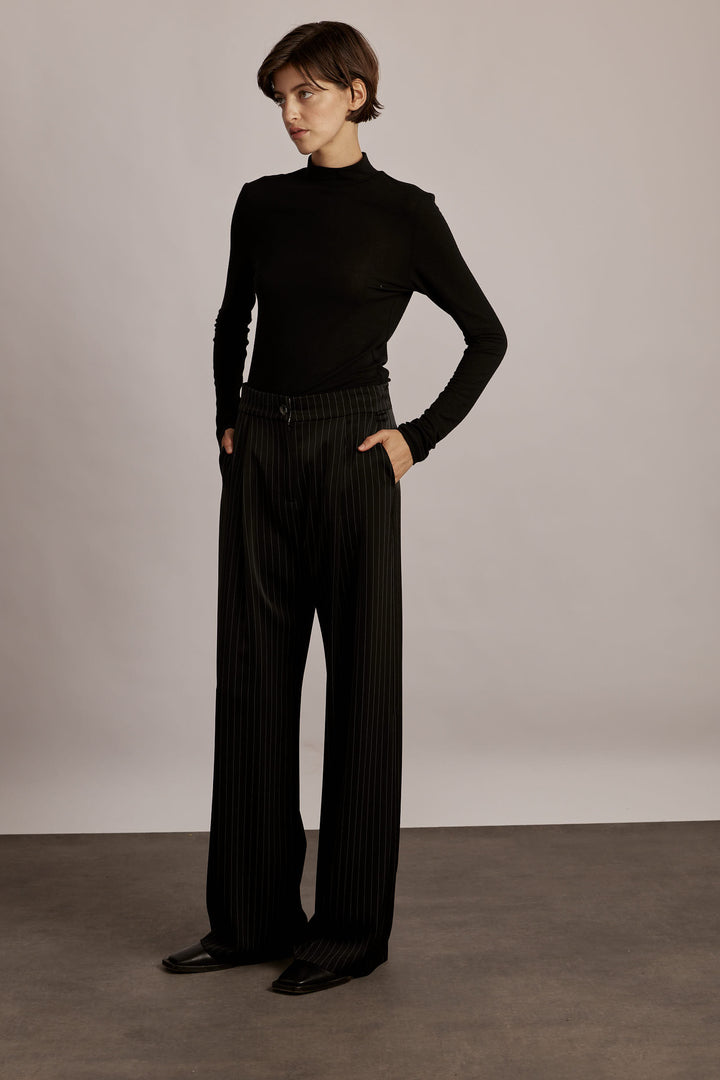 Mark Pants Black Stripe