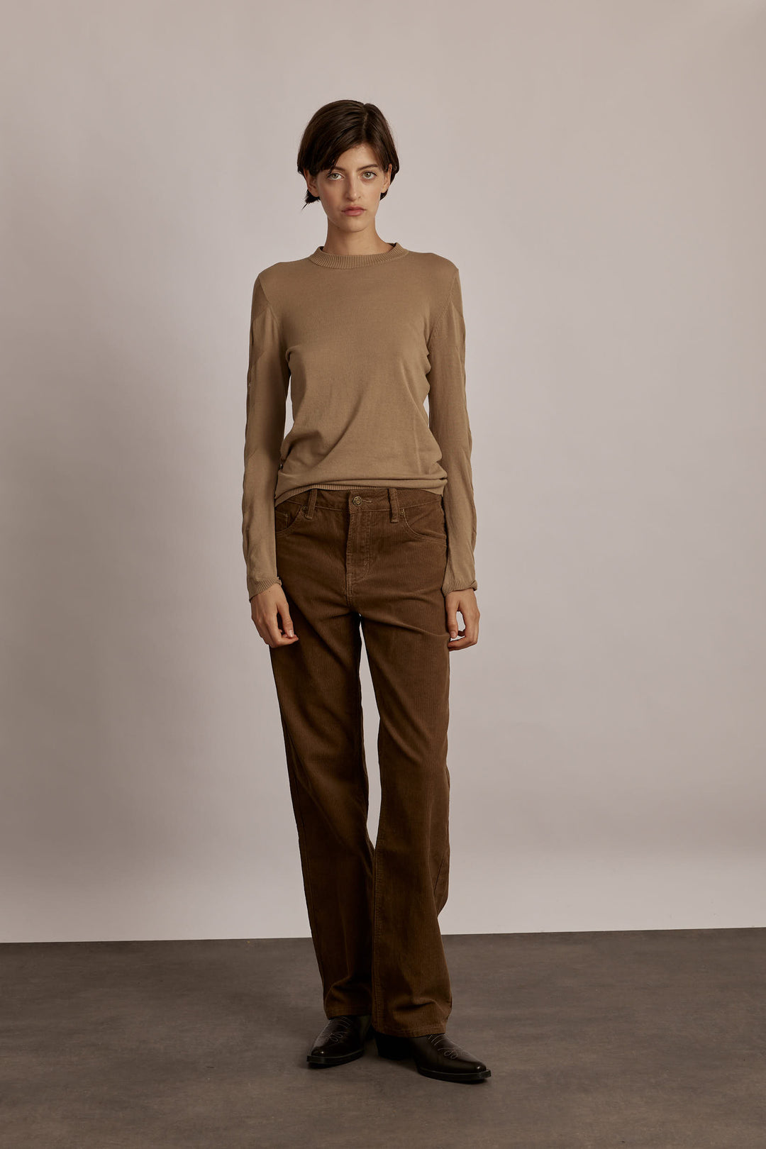 Alma Corduroy Pant Brown