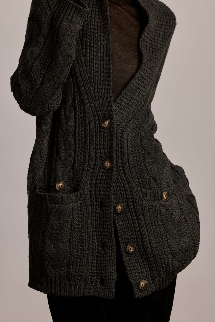 Federica Cardigan Grey