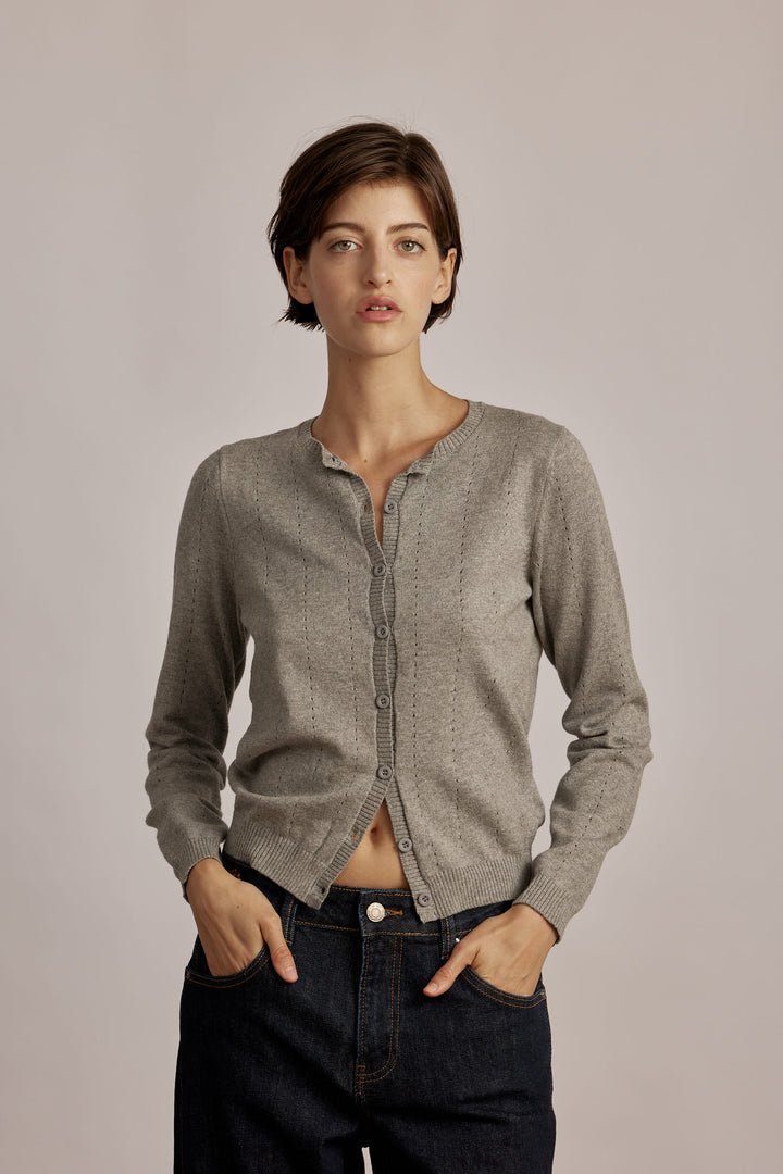 Aria Cardigan Grey