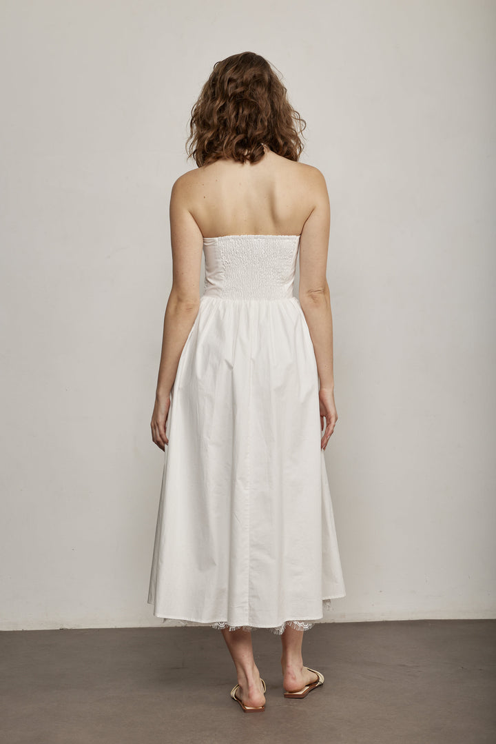 Mareva Dress White