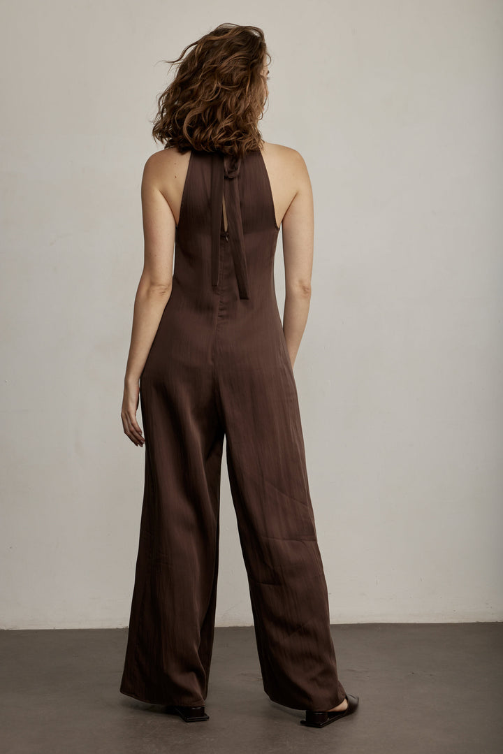 Lila Jumpsuit Brown