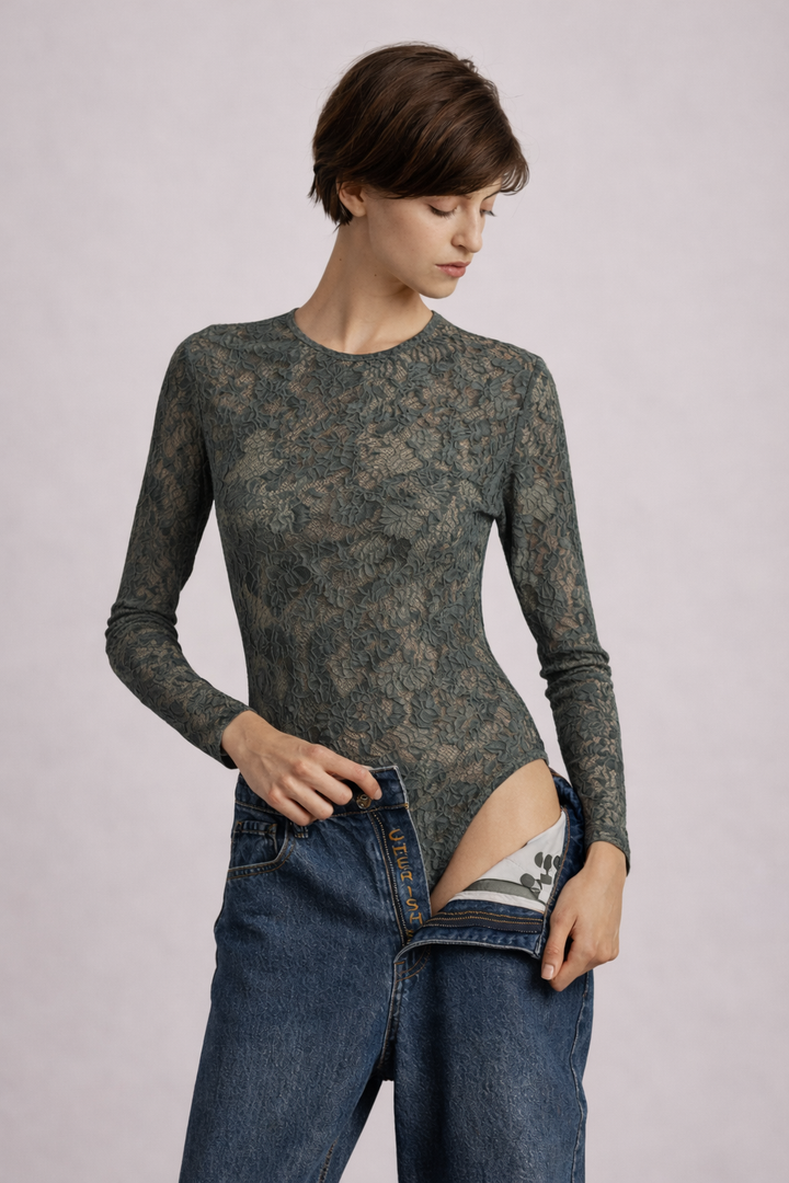 Janet Bodysuit Grey
