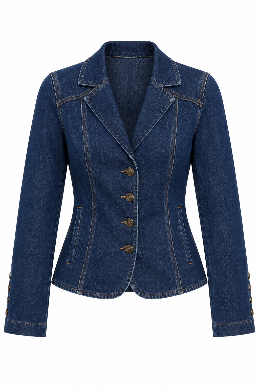 Kaya Jacket Raw Blue