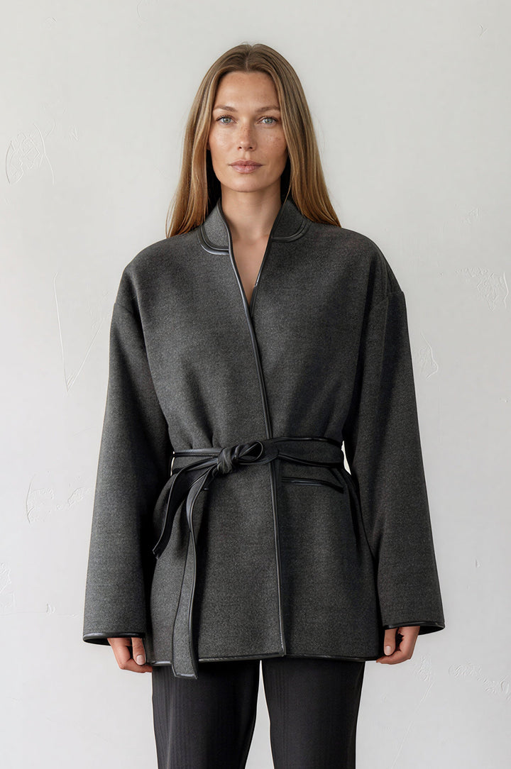 Cara Coat Grey