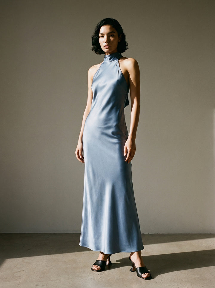 Monica Dress Sky Blue