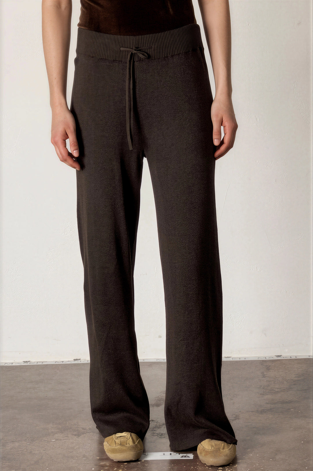 Mikey Knit Pant Brown