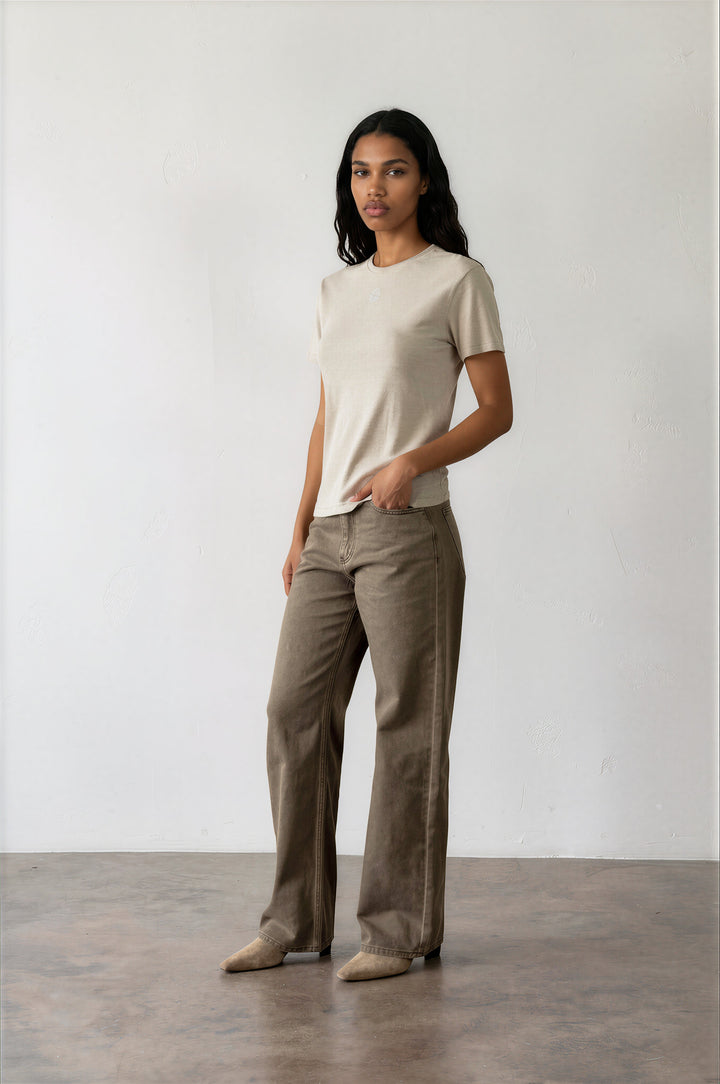 Amanda Tee Beige