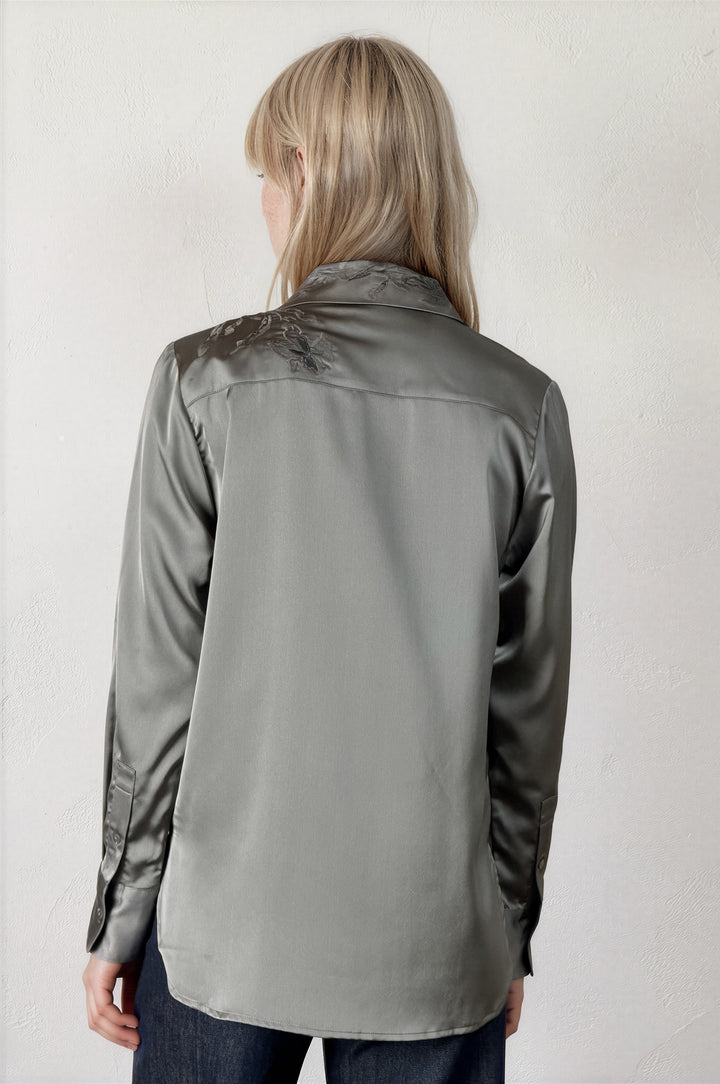Amber Top Grey