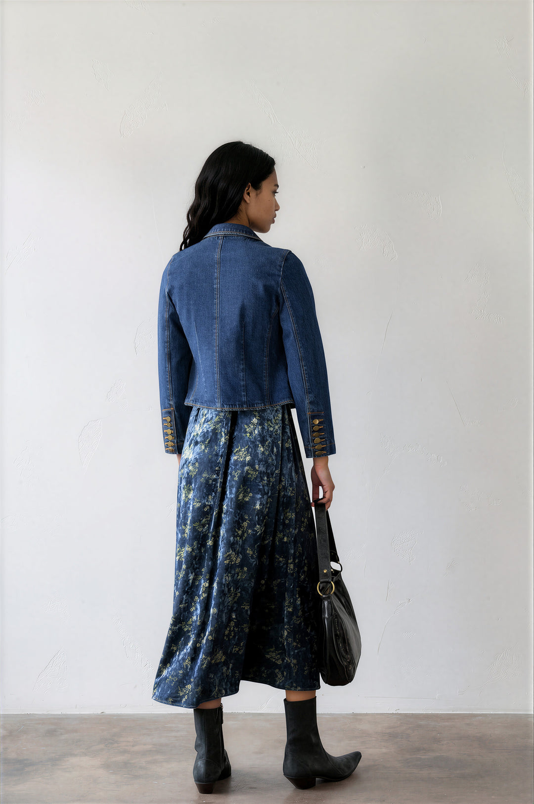 Kaya Jacket Raw Blue