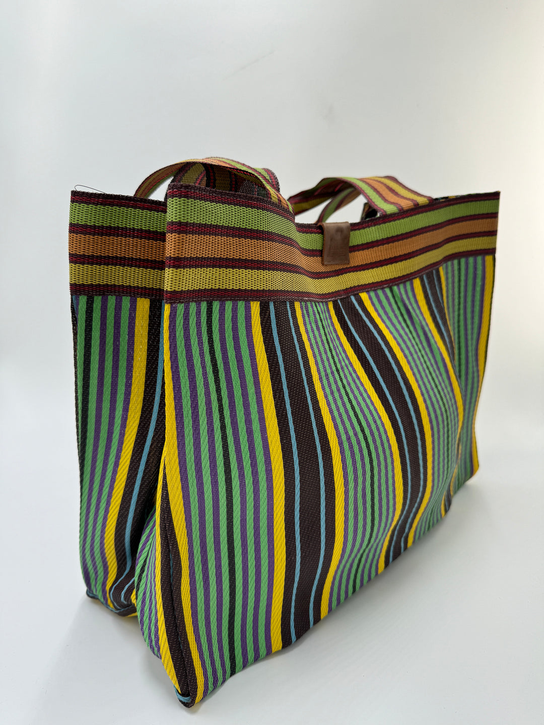 JACKY SHOPPER BAG BLUE&YELLOW