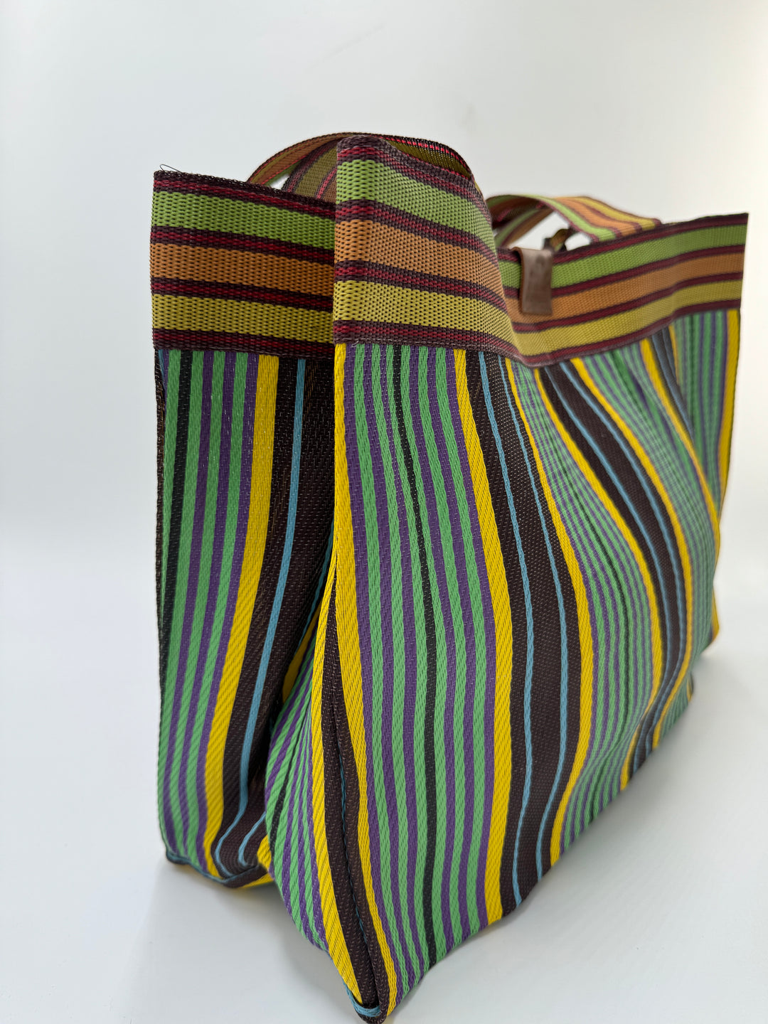 JACKY SHOPPER BAG BLUE&YELLOW