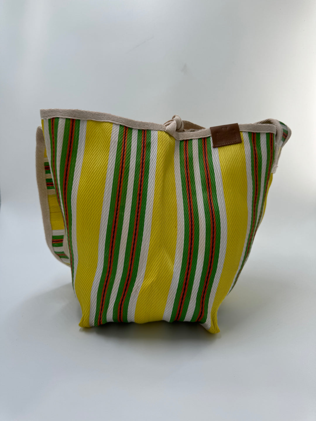 BRIGGITE SACK BAG GREEN&YELLOW