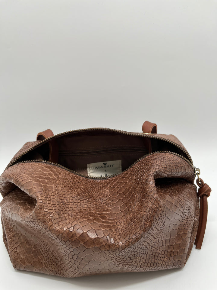 MASKIT X NETA SADE BELL BAG BROWN