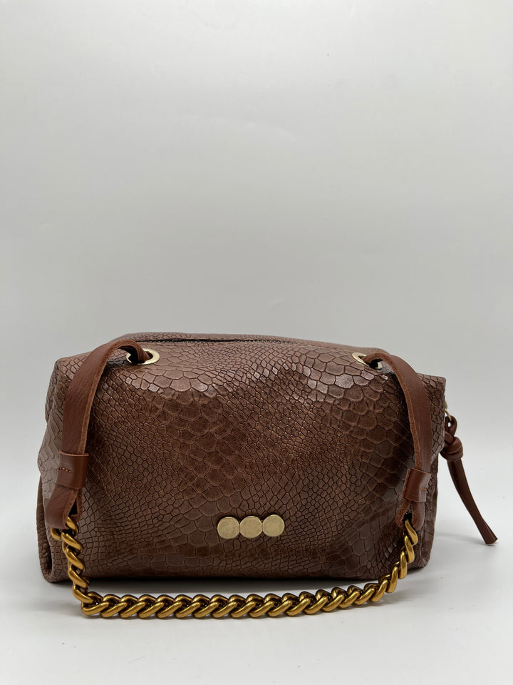 MASKIT X NETA SADE BELL BAG BROWN