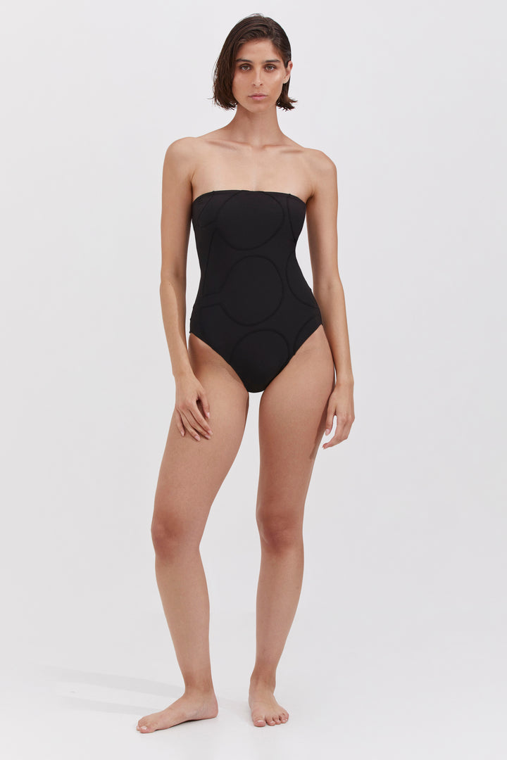 MASKIT X GOTTEX SHORE ONE PIECE BLACK