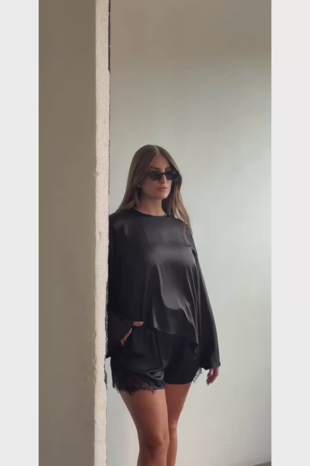 Bat Shirt Black