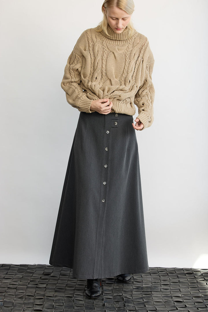 SOLY SKIRT GREY‏